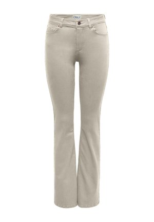 ONLY ONLBLUSH MID FLARED COLOUR PANT PNT NOOS - Jean bootcut - silver lining