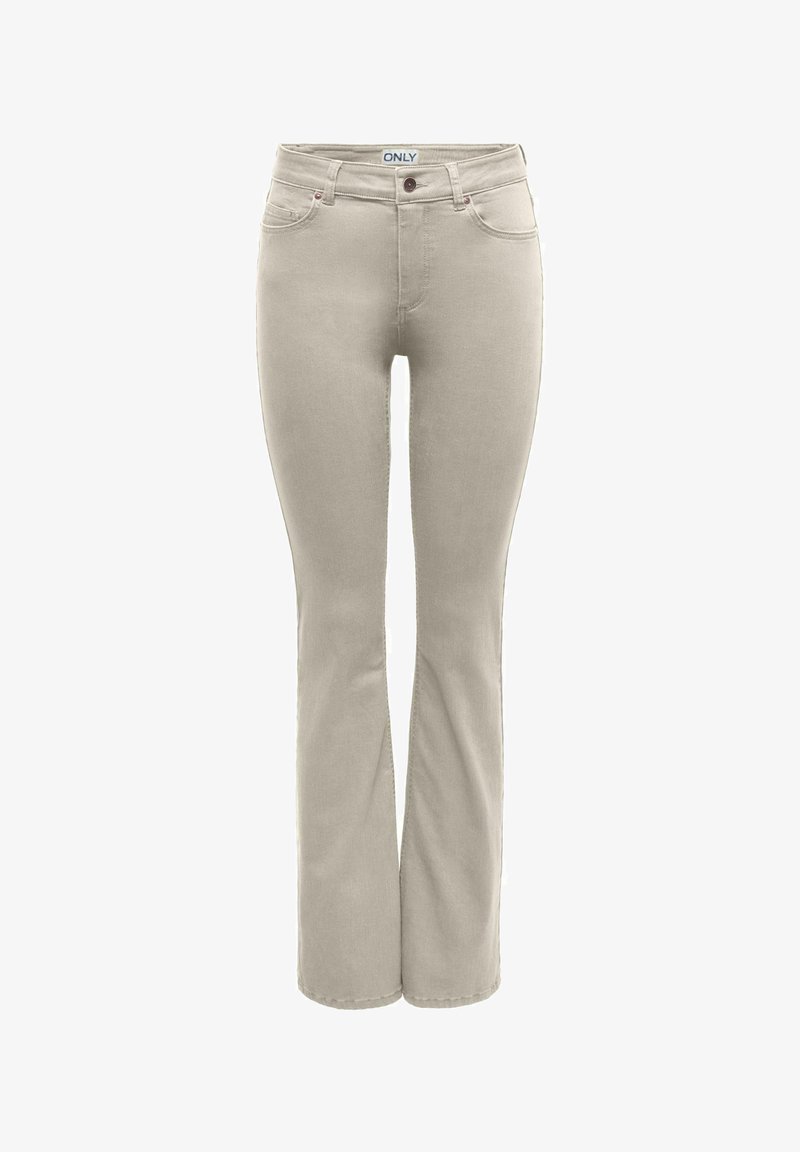 ONLY ONLBLUSH MID FLARED COLOUR PANT PNT NOOS - Jean bootcut - silver lining