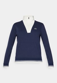 ZIP HERITAGE - Sportinis megztinis - navy blue/flour
