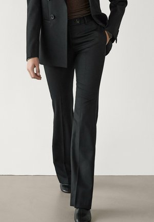 Massimo Dutti Pantaloni - black