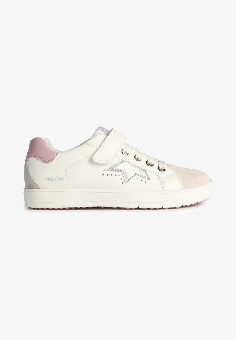 Geox J SILENEX - Zapatillas - white/rose