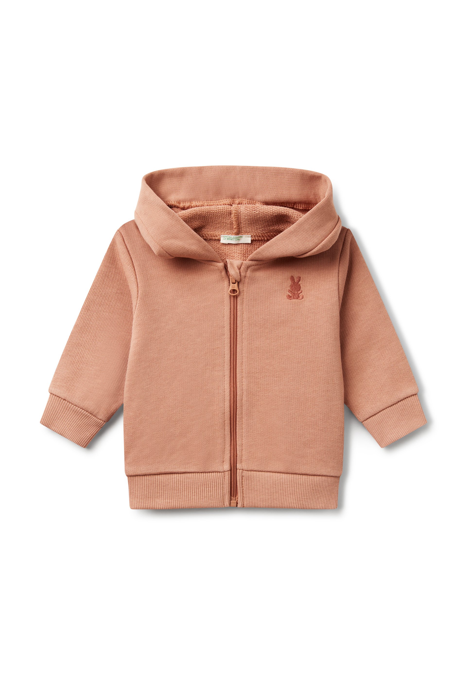 Sweat United Colors Of Benetton Fille 13-14 Ans - Lavande Clair - 100% Coton