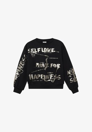 Športni pulover - schwarz