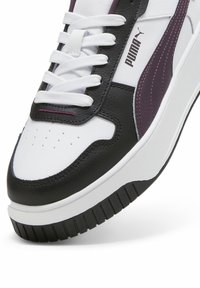 Puma CARINA STREET - Sneakers basse - white/midnight plum/black