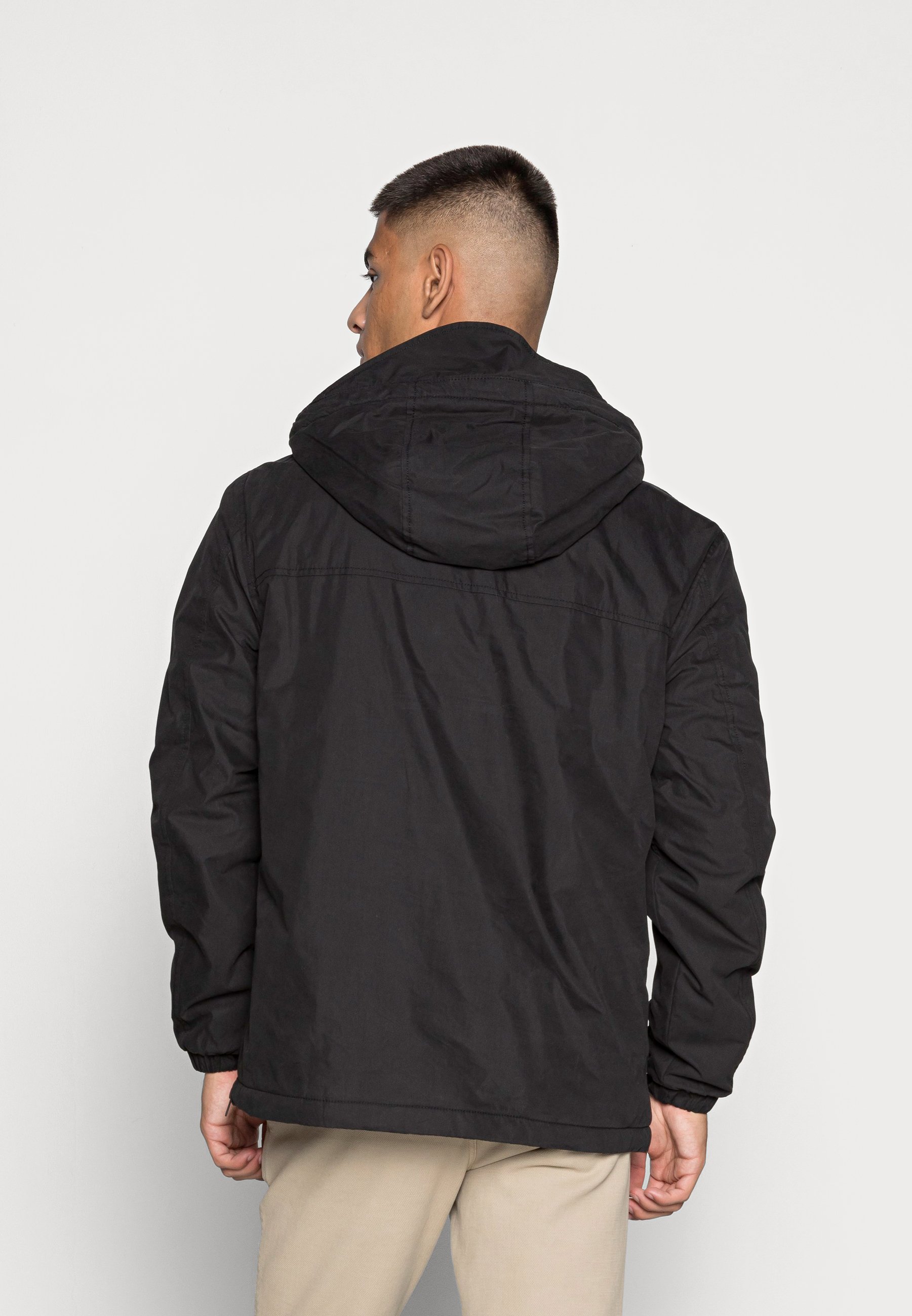 lined windbreaker