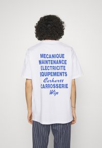 Carhartt WIP MECHANICS - Printtipaita - white