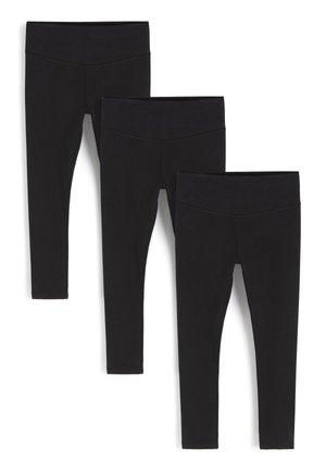 3 PACK - Leggingsit - black