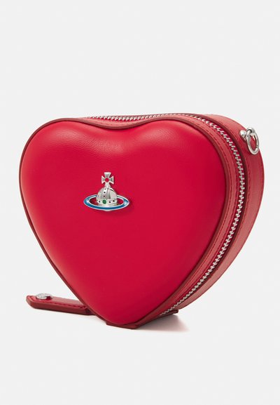Vivienne Westwood MINI HEART CROSSBODY - Borsa a tracolla - red