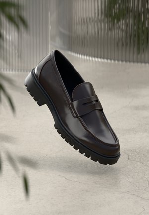 UNISEX - Slippers - dark brown