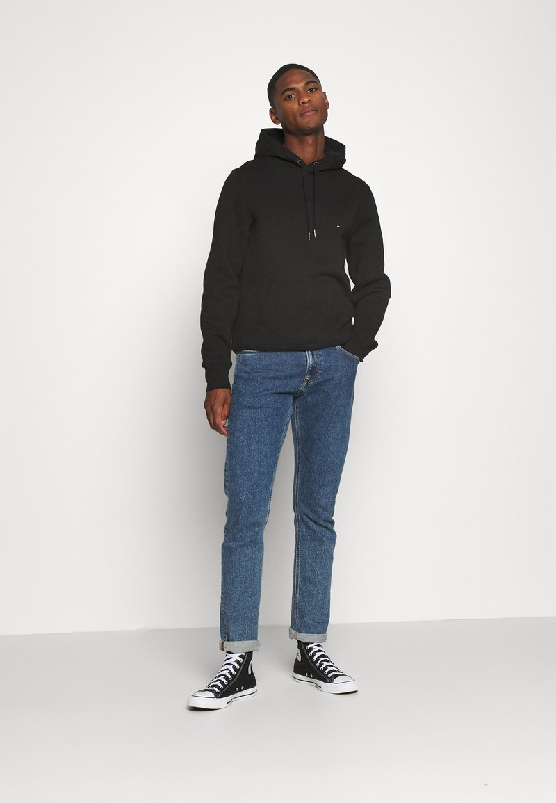 Tommy Hilfiger CORE FLAG HOODY - Hoodie - black - Zalando.de
