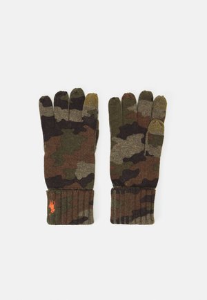 CAMO GLOVE UNISEX - Gloves - olive