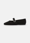 JOLIN - Ankle strap ballet pumps - black