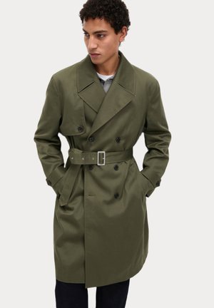 Trenchcoat - hunter green