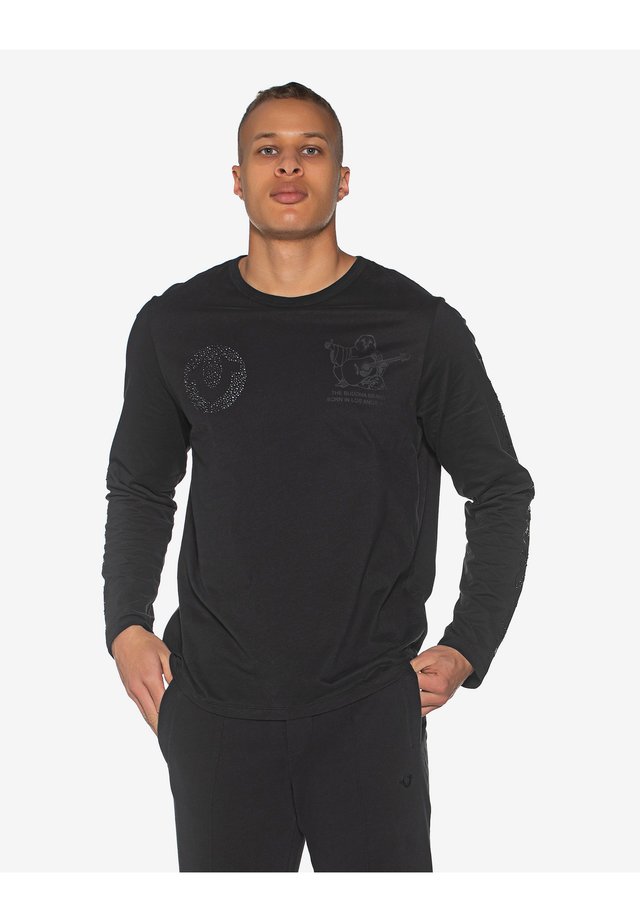 LONGSLEEVE LOGO MULTI MIX - Longsleeve - black