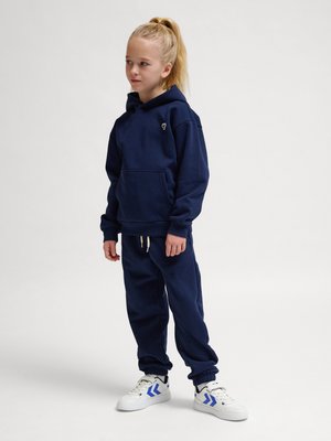 Hummel, LOOSE UNISEX, niebieski