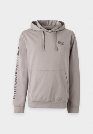EA7 Emporio Armani, TRAIN SERIES HOODIE EXTENDED LOGO - Felpa con cappuccio - cloudburst