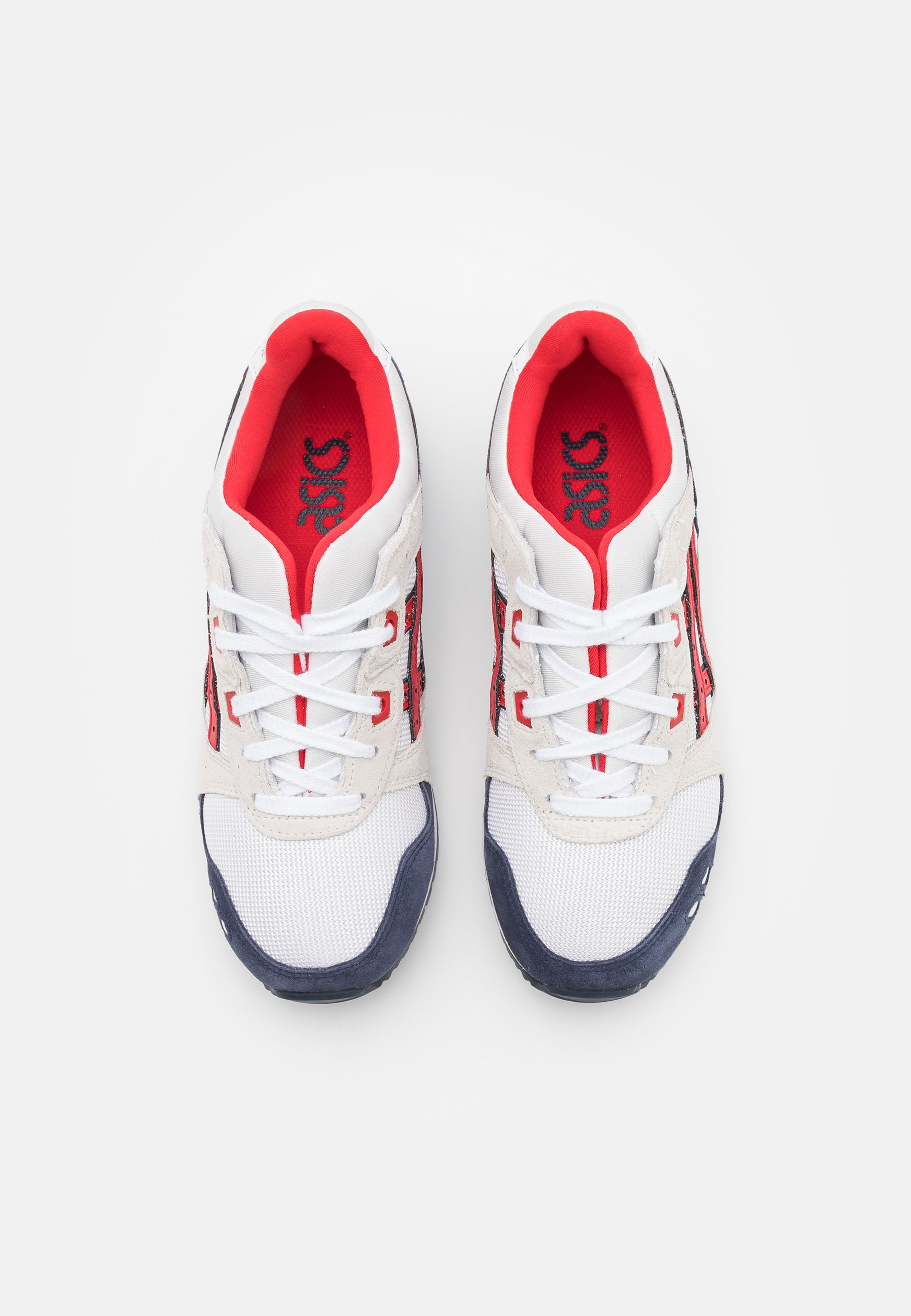 asics gel lyte iii red white black