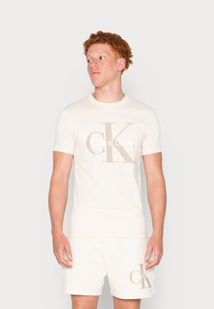 MONOGRAM TEE UNISEX - Print T-shirt - muslin