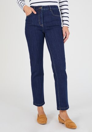 DROIT PERFECT FIT BY - Jeans a sigaretta - denim foncé