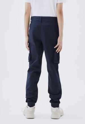 NKMRYAN PANT - Cargobyxor - dark sapphire