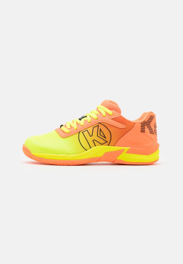 ATTACK 2.0 JUNIOR UNISEX - Håndboldsko - flou orange/flou yellow
