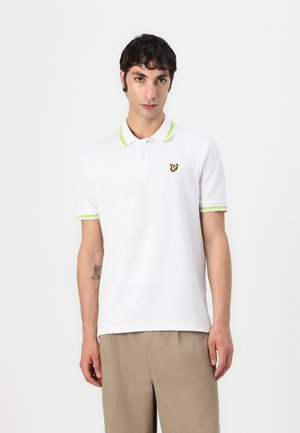 Piké - white/vibrant kiwi/key lime