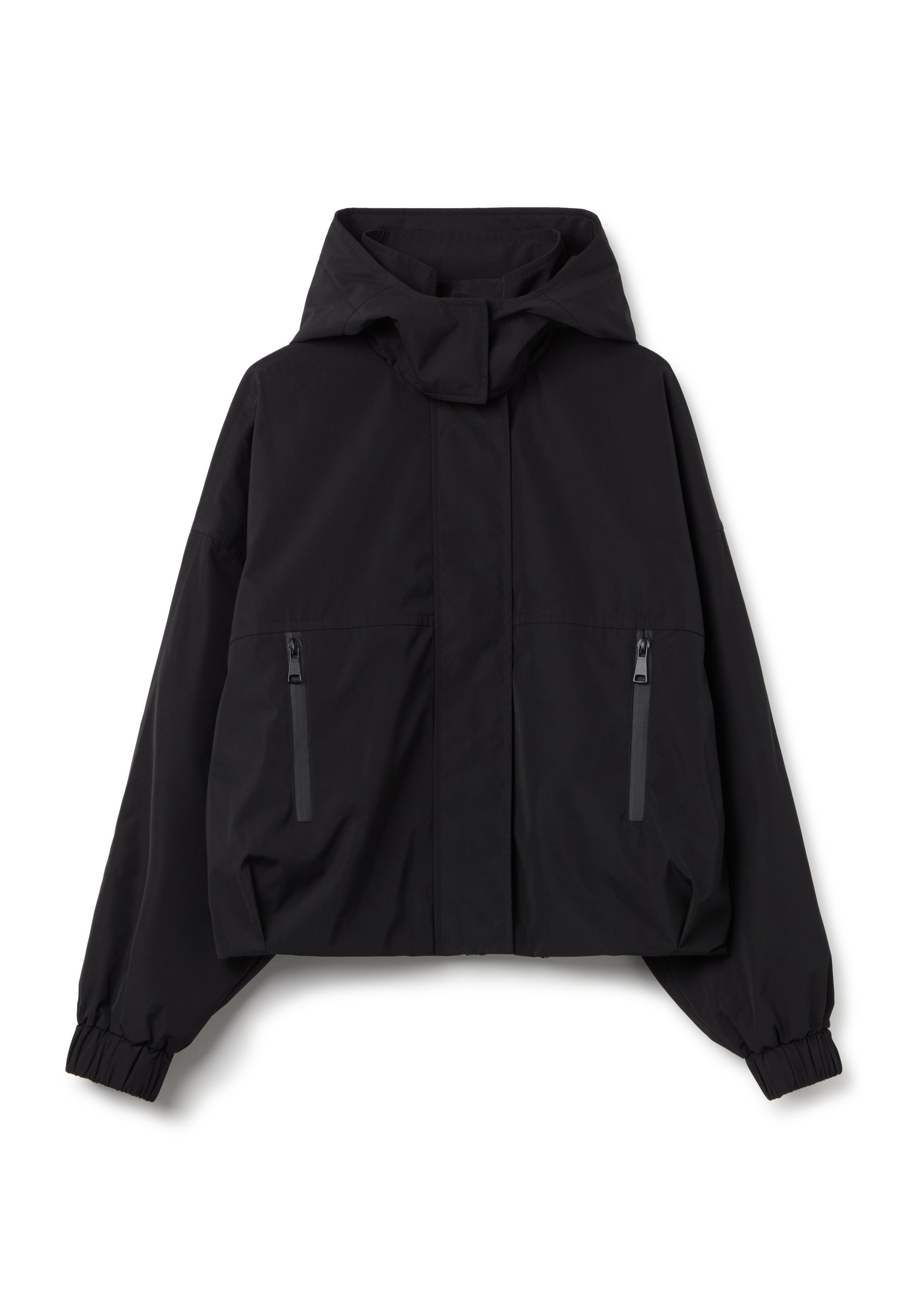 【新品】LOHEN V COLLAR LIGHT JACKET BLACK Smart Windbreaker | Black – Closure London