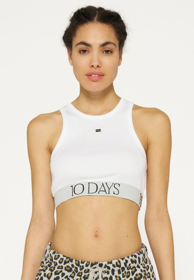 10DAYS - Top - white, Ampliar