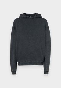 BOXY HOODIE UNISEX - Camisola - black