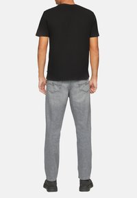 QS MIT FRONTDRUCK - T-shirt print - schwarz