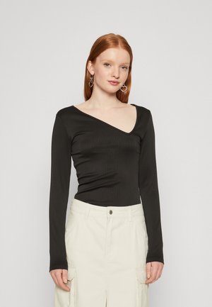Pieces PCDARA - Μπλούζα με μακριά μανίκια - black