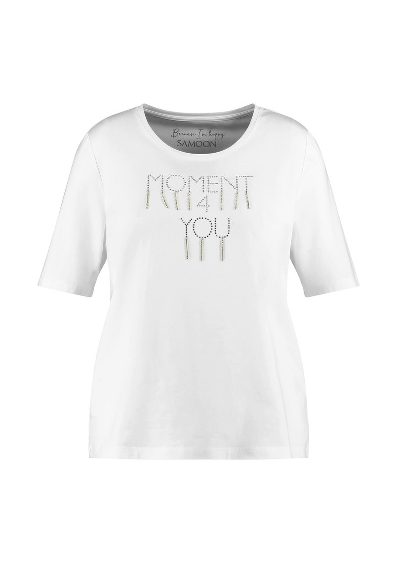 Samoon T-shirt print wit