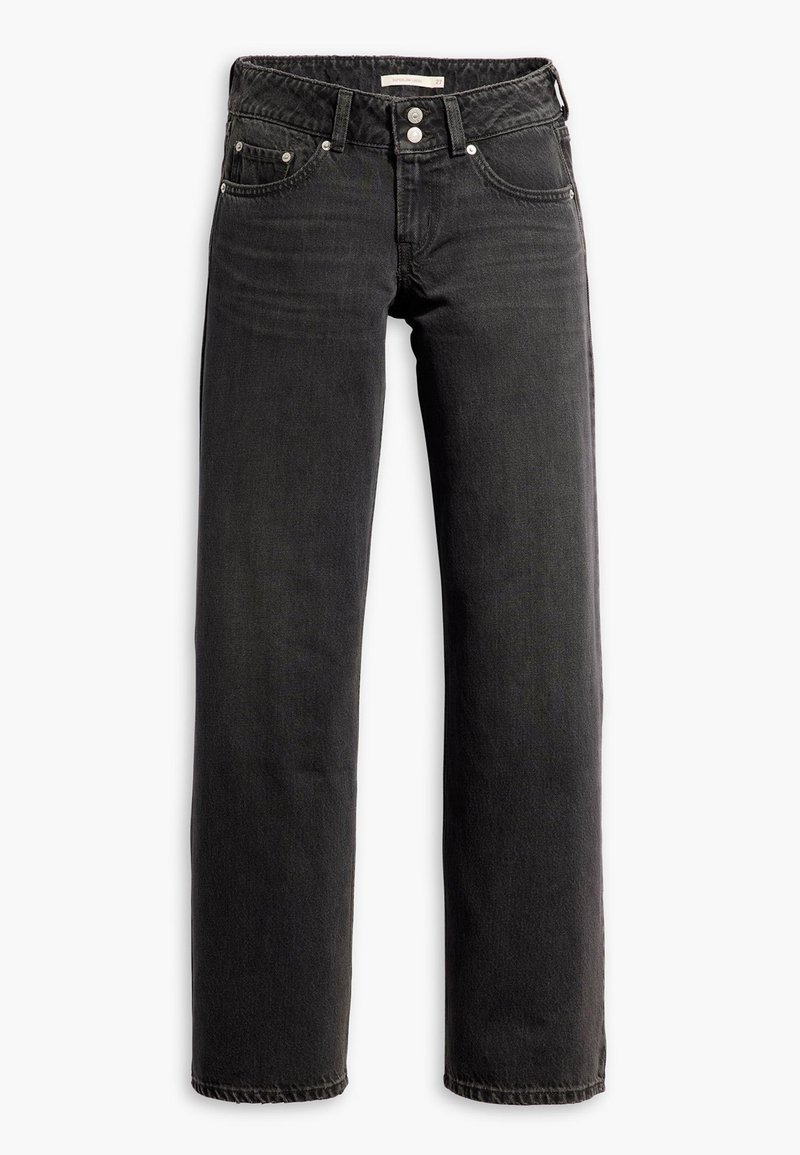 Levi's® SUPERLOW LOOSE - Relaxed fit jeans - mic dropped/black denim ...