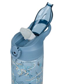 Baagl MIT STROHHALM DINO 500 ML - Borraccia - blau