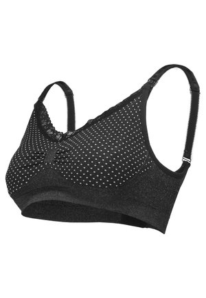 MAGIC Bodyfashion MAMA NURSING BRA DOTS - Korsett - black