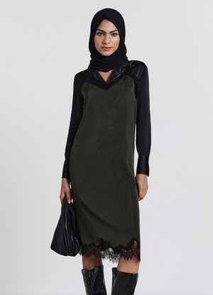 Camicia da notte - verde militare