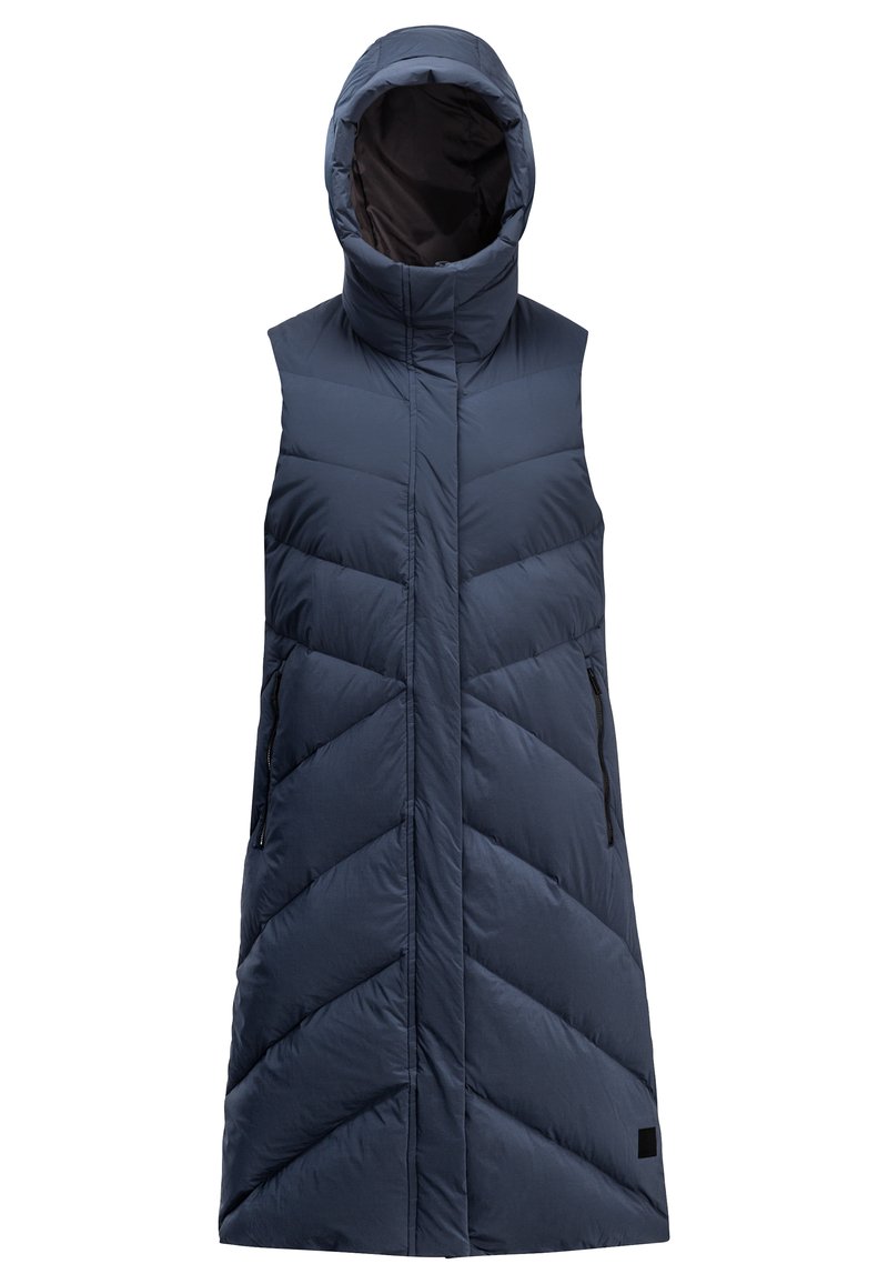 Jack Wolfskin Bodywarmer donkerblauw denim