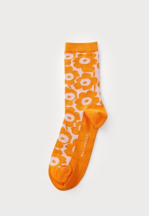 LINJAUS UNIKKO UNISEX - Sokken - orange/light pink