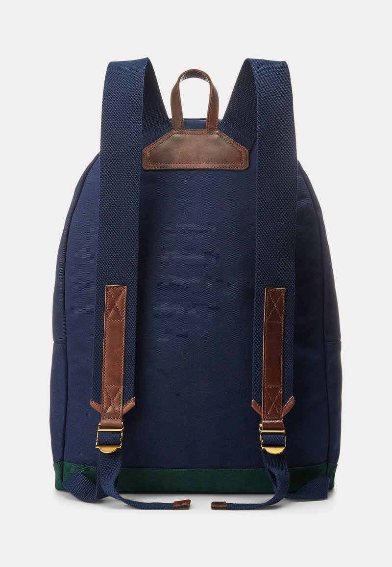 Navy Blue Backpack with Brown Accents Fjallraven | Bags | Fjallraven Knken Dark Blue Backpack With  main image 3