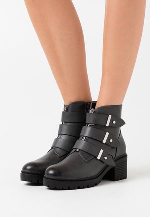 Anna Field Bottines de cowboy / motard - grey