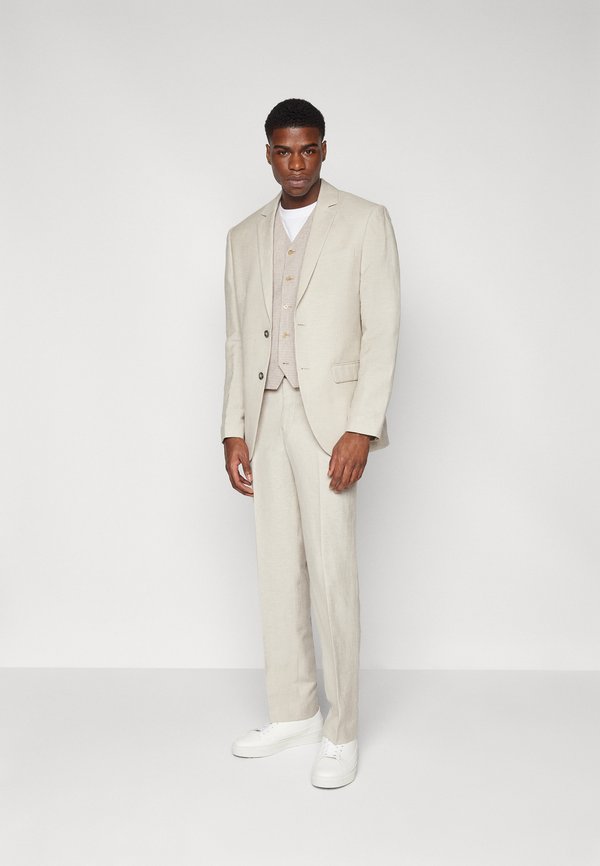 STATEMENT LINEN SUIT - Suit - beige