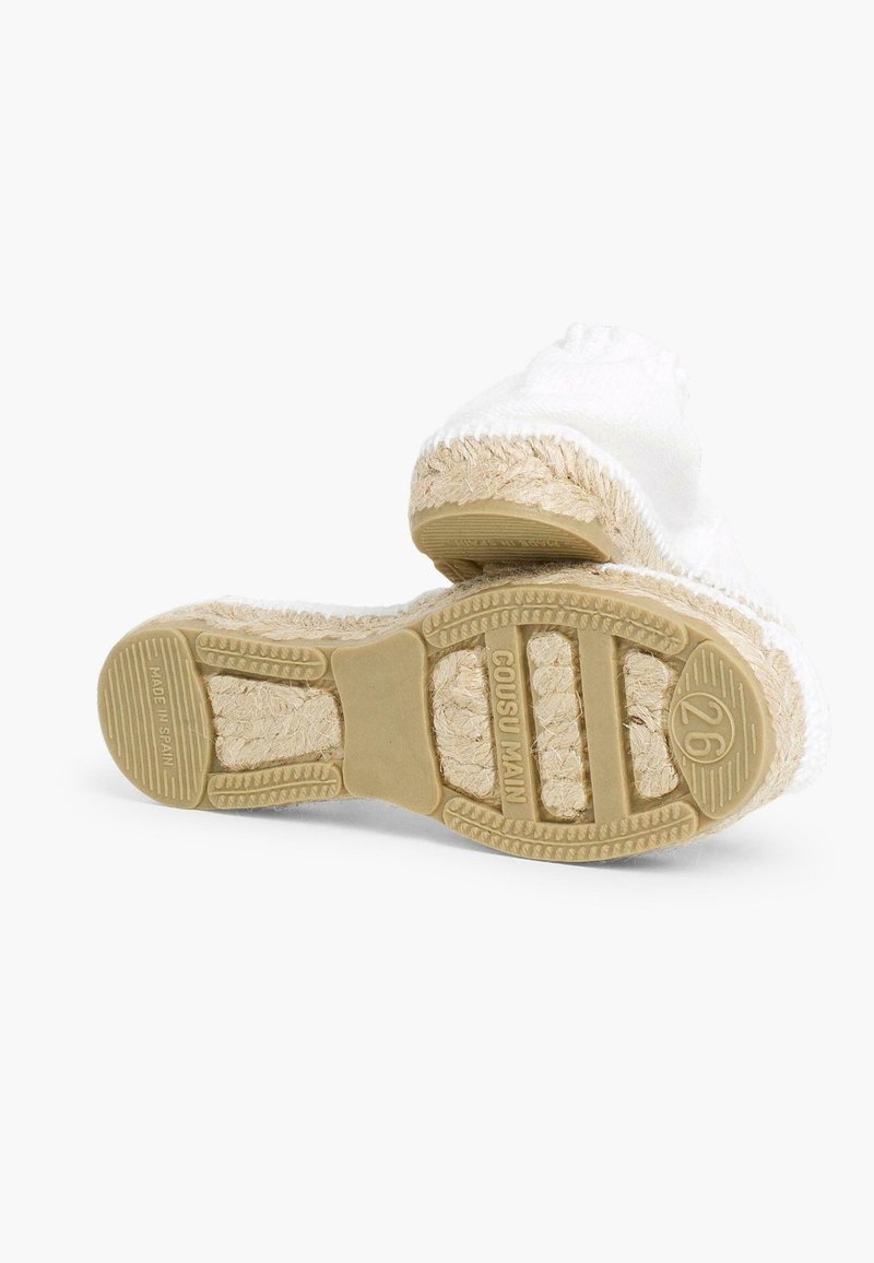 Kinder Klettschuhe | Pisamonas Espadrille blanco/weiß - KK22875 Kinder Klettschuhe | Pisamonas Espadrille blanco/weiß - KK22875