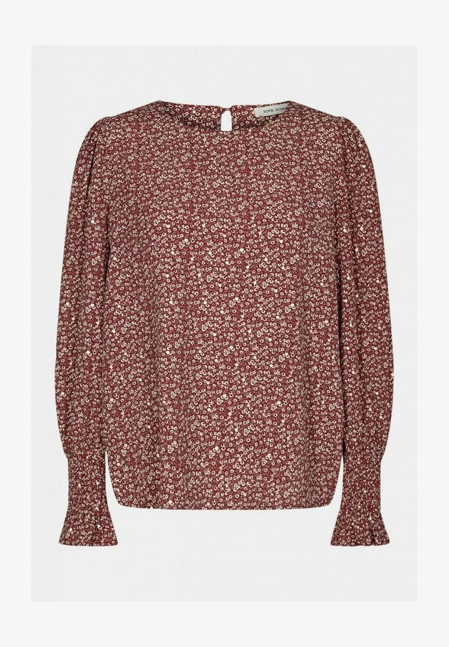 Blouse - dark red
