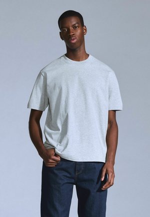 2 - T-Shirt basic - heather grey