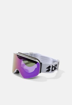 FLOW UNISEX - Laskettelulasit - white/smoke pink
