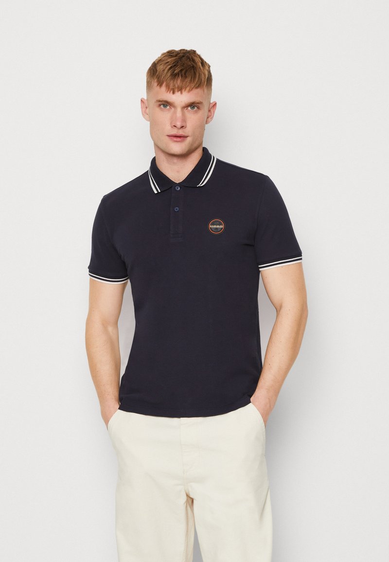 Napapijri Blu Cotton Men Polo main image 0