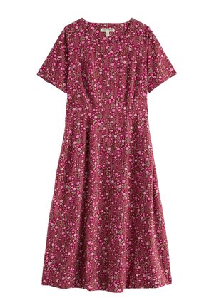 Seasalt Cornwall, SEASALT CORNWALL TILLY DRESS - Robe de jour - red - wild borders red cabin