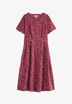 Seasalt Cornwall, SEASALT CORNWALL TILLY DRESS - Robe de jour - red - wild borders red cabin