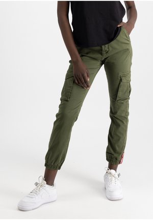 FIELD - Pantalon cargo - dark olive