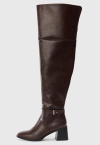 Botas de salto alto - dark brown